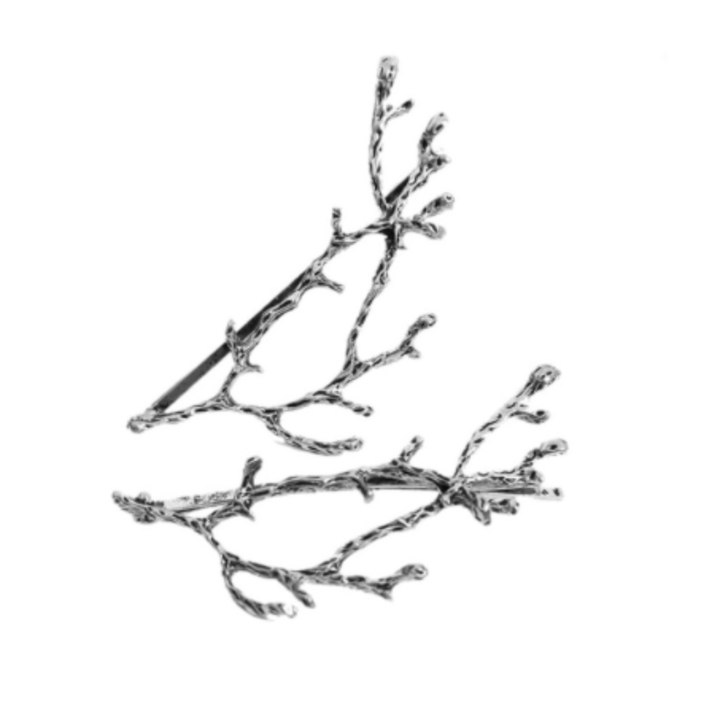(Set of 2) Branches Hair Clip Pins - Picture 6 of 8